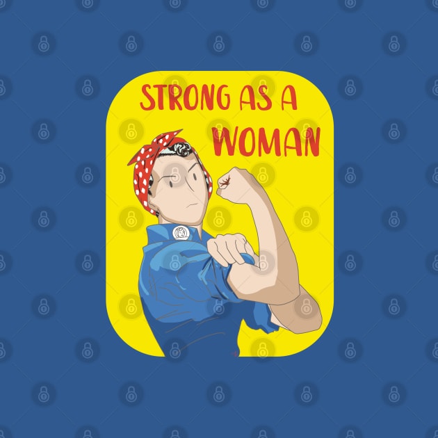 Rosie the riveter Feminist by Bookishandgeeky