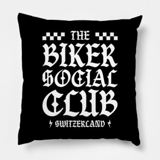 Biker Social Club Pillow