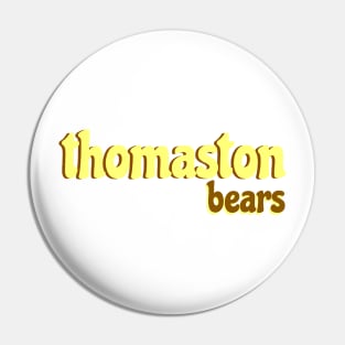 Thomaston CT Bears Pin