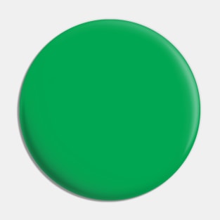 Pretty Simple Solid Green Pin