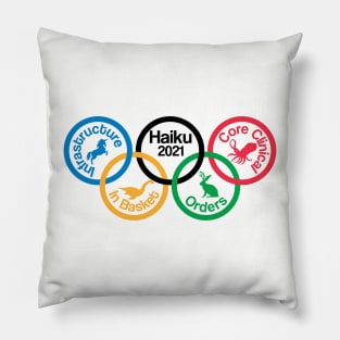 Haiku 2021 Pillow