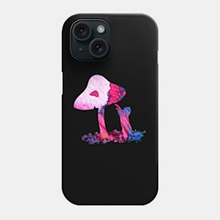 Mushroom Cat Colorful Phone Case