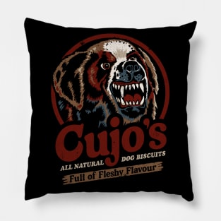 Cujo's Dog Biscuits - Stephen King - Vintage Distressed Horror Pillow