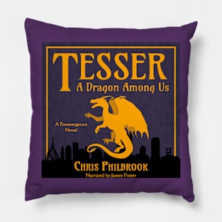 Tesser: A Dragon Among Us Pillow