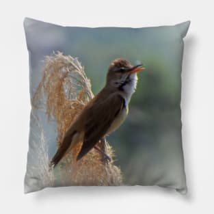 Great reed warbler Pillow