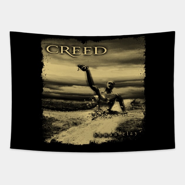 Creed - Human Clay Tapestry by WithinSanityClothing