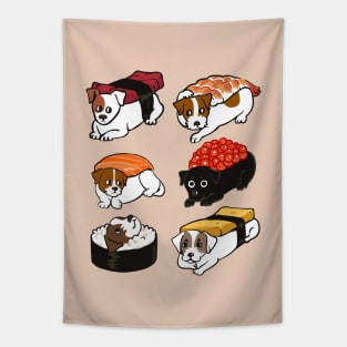 Sushi Jack Russell Terrier Tapestry