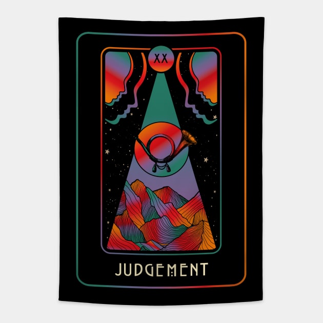 Judgement Tapestry by Inktally