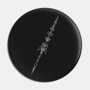 Jarvan IV Spear (White) Pin