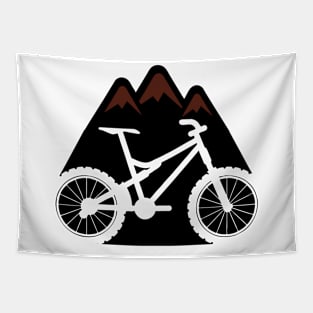 Mountain Bike Tapestry