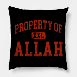 allah (distressed) Pillow