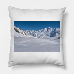 Tasman Glacier with Aoraki/Mt Cook Pillow