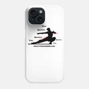 Head, Weapons, Weapons, Toes Phone Case