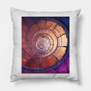 Spiral Staircase Pillow