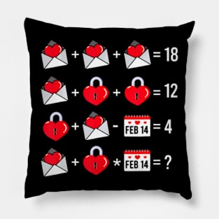 Valentines Day Order Of Operations Valentines Math Teacher Pillow