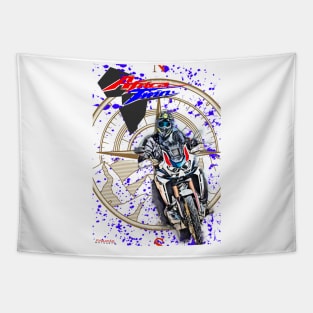 Africa Twin Adventure Moto Tapestry