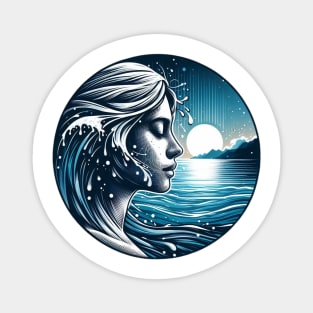 Goddess of Water Magnet