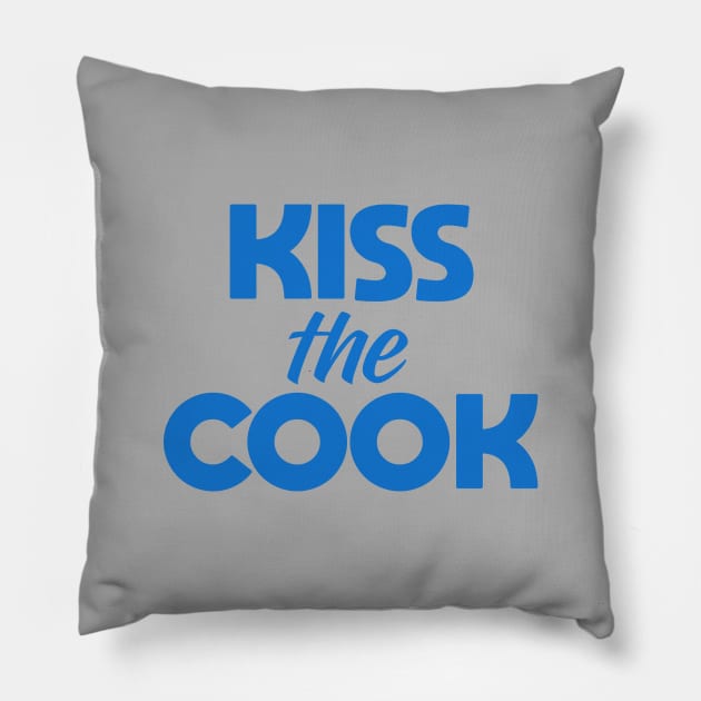 Kiss the Cook Pillow by Dale Preston Design