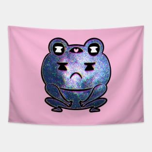 Kawaii Galaxy Space Frog Tapestry