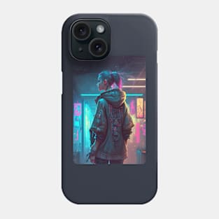 Cyberpunk Girl Phone Case