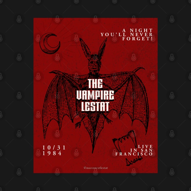 The Vampire Lestat Concert Poster 3 by nocontextlestat