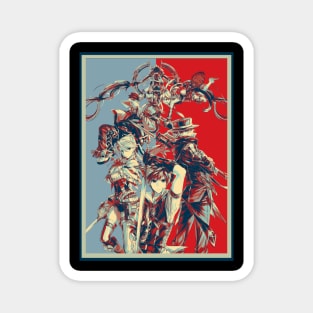 Legendary Heroes of Ys - Anime Fashionista Shirt Magnet