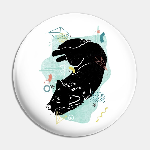 Sleeping Wolf illustration Pin by Janneke_Meekes