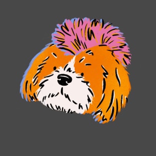 Shih Tzu Mohawk T-Shirt