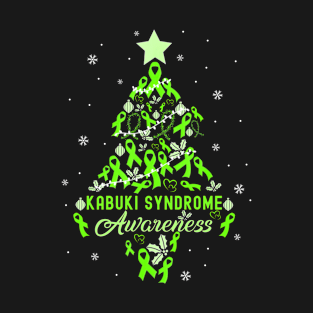 Christmas Tree Kabuki Syndrome Awareness T-Shirt