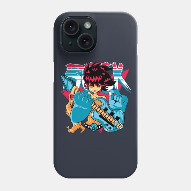 Let's Rock Phone Case by Pinteezy