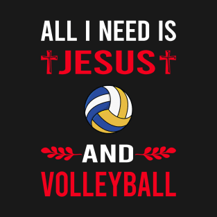 I Need Jesus And Volleyball T-Shirt