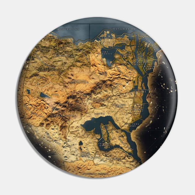 Assassin's Creed: Origins Map Pin by Pliax Lab