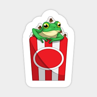 Frog Popcorn Magnet