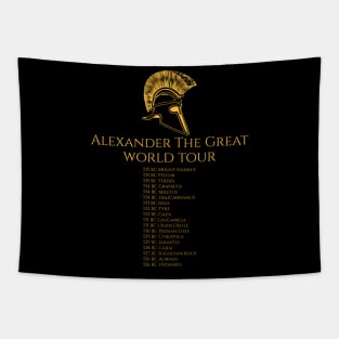 Alexander The Great World Tour Tapestry