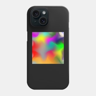 Abstract gradient color pattern Phone Case