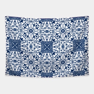 Blue Theme Tapestry