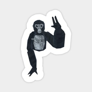 Gorilla Tag OG Monke Lowkey VR Gaming Gear Magnet