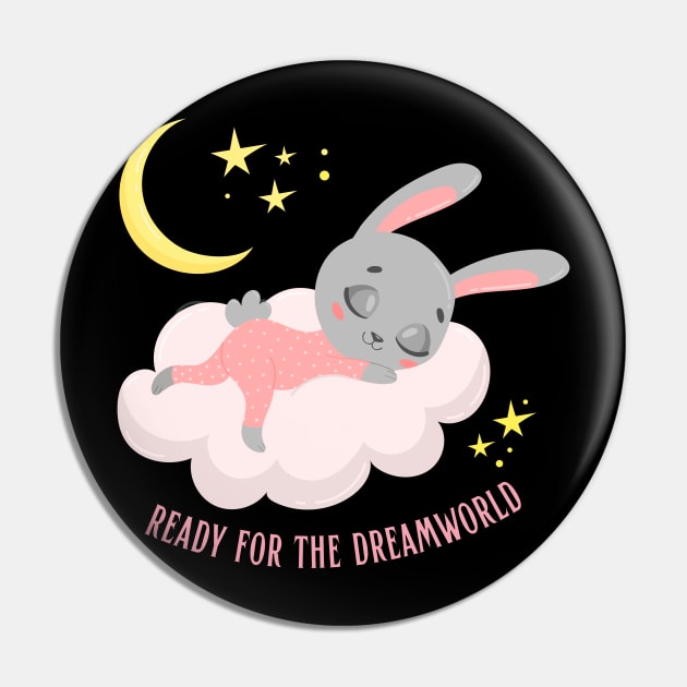 Ready for the dream world Hello little bunny in pajamas sleeping cute baby outfit Pin by BoogieCreates