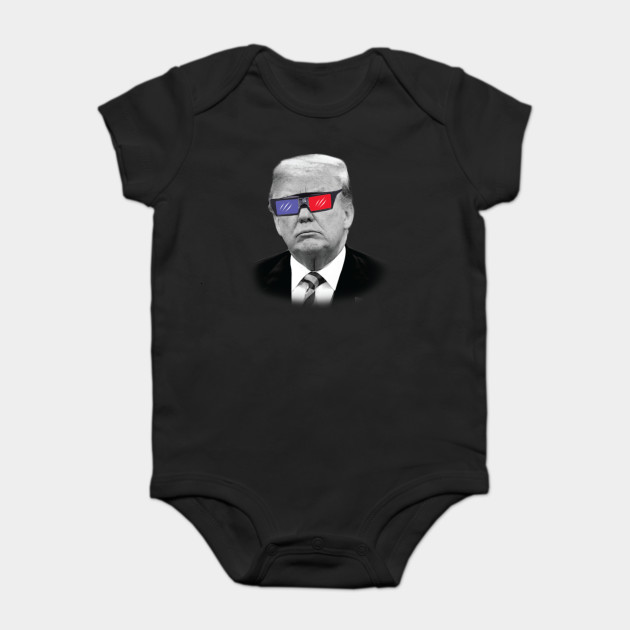 President Donald Trump 3d Glasses Potus T Shirt Trump Onesie Teepublic