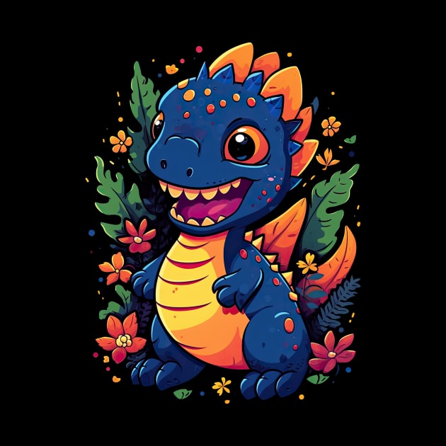 Cute Dinosaur by difrats