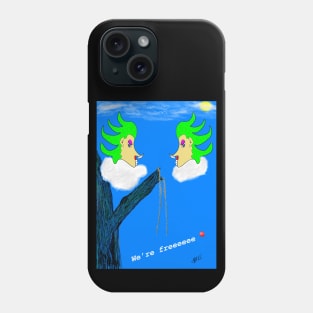 Twins get loose 🎈 Phone Case
