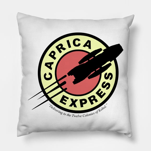 Caprica Express Pillow by alecxps