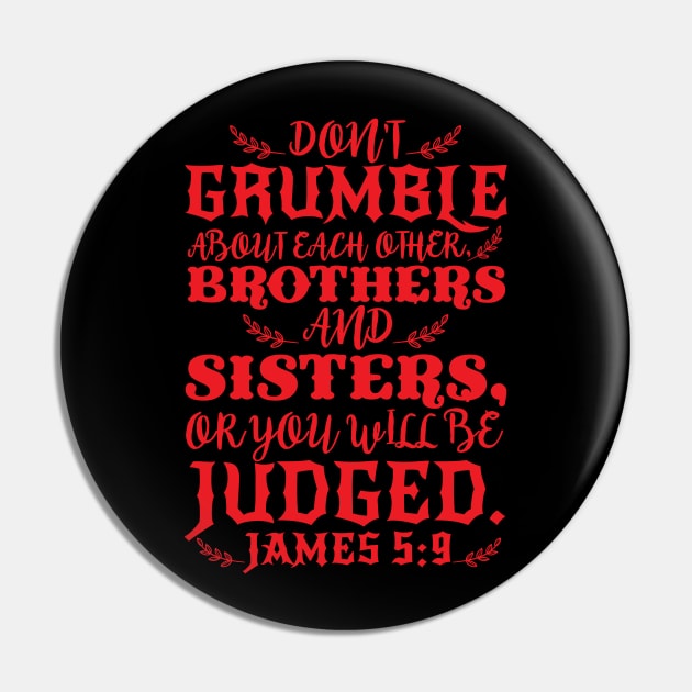 James 5:9 Pin by Plushism