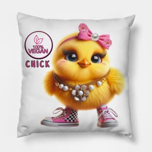 Vegan Chick Pillow