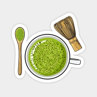 Matcha sticker! Magnet