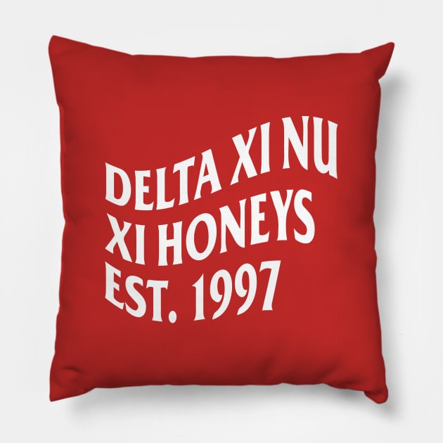 DXN Xi Honeys Est 1997 Pillow by XiHoneyMerch