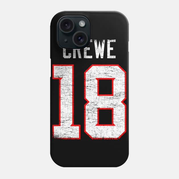 The Longest Yard Crewe 18 Vintage Tshirt Phone Case by zurcnami