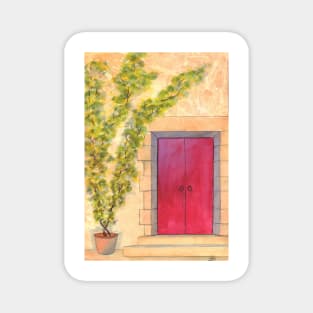 The Red Door Magnet