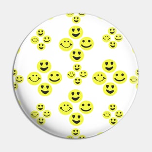 Happy face, smiley face emotions Pin