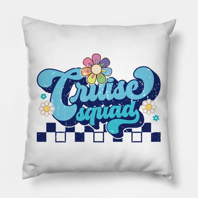 Cruise squad Pillow by Zedeldesign